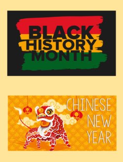 Story Themes: Black History Month & Chinese New Year